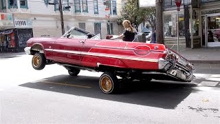 Lowriders and other vehicles Cesar Chavez Day Parade San Francisco 2016 Part 2 [upl. by Phare]