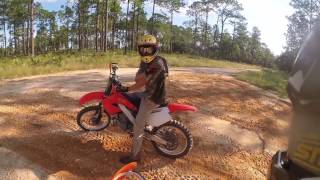 TOP SPEED ON BRAND NEW 2015 KTM 300 XC 86 MPH STOCK [upl. by Litta]