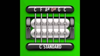 Perfect Guitar Tuner C Standard  C F A D G C [upl. by Jodoin]