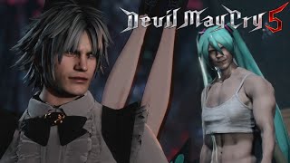 Ruining Devil May Cry 5 with mods [upl. by Ybhsa467]