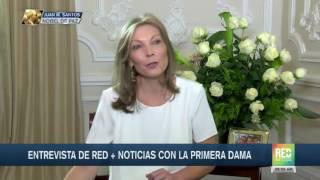 Entrevista de Red  Noticias con la primera dama [upl. by Akiv]