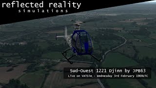 Live Stream SudOuest 1221 Djinn  Live on VATSim [upl. by Mikel]