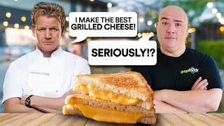 Guga Savagely Critiques Gordon Ramsays Grilled Cheese [upl. by Emee]