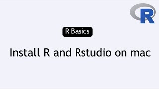 How to install R and RStudio on mac NOV 2022 [upl. by Lleinad552]