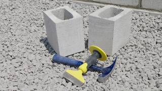 Comment construire un mur de blocs de béton  SAKRETE Mélange à mortier type S vidéo pratique [upl. by Andreana]