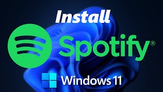 How To Download amp Install Spotify On Windows PC [upl. by Marshall]