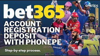 Bet365 India 2021  Guide with Review Registration REAL Deposit PhonePe [upl. by Anyer]