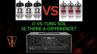 JJ 12AX7 VS TUNG SOL 12AX7 Tubes In My EVH Stealth 50 Watt [upl. by Ayhtak]