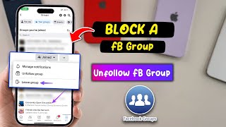 How To Block A Facebook Group Unfollow A Facebook Group  Easy way [upl. by Akimit73]