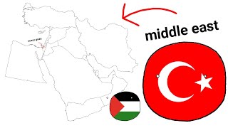 the middle east in 4 minutes [upl. by Hayalat]