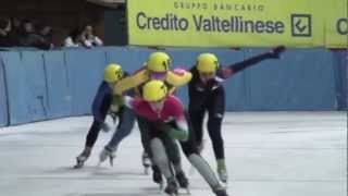 Short Track Speed Skating 21° Alta Valtellina Trophy Bormio Italy  Nov 2012 [upl. by Ekusuy]