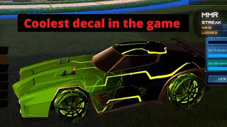 How to Get the Coolest Looking Decal in Rocket League [upl. by Dulcie136]