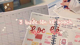 3 BƯỚC LÊN KẾ HOẠCH HỌC HÈ HIỆU QUẢ 🌻  summer study plan  jawonee [upl. by Anaic329]