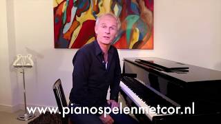 Piano Leren Spelen met Cor Bakker Online Pianoles Beginners Cursus [upl. by Gnes]