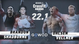 CrossFit Open Workout 221 Live Announcement [upl. by Rourke870]