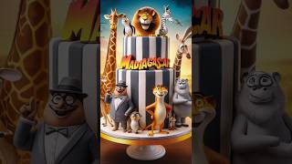 Madagascar Movie Themed Cake Designs ai madagascar [upl. by Arymat331]