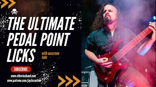 The Ultimate Pedal Point Licks w Onscreen TABS [upl. by Nhguahs]