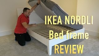 IKEA NORDLI DOUBLE BED REVIEW [upl. by Hardej]