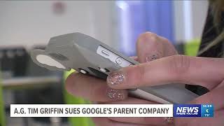 WMC AG Tim Griffin Announces Lawsuit Against Google YouTube and Parent Company 09 30 2024 [upl. by Jacenta]