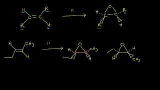 Preparation of epoxides Stereochemistry  Organic chemistry  Khan Academy [upl. by Schulein]