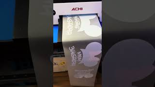 From Design to customized print for Tshirts Hats Clothes By ACHI A3 DTF Roll Printer dtfprinter [upl. by Wulf]