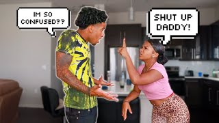 Starting An ARGUMENT With My Boyfriend Then Calling Him DADDY [upl. by Edson]