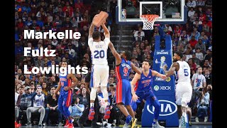 Markelle Fultz Worst Moments Broken Jumpshot Missed Free Throws [upl. by Peppi]