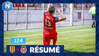 J24  FC Martigues – FC Rouen 1899 31 le résumé I National FFF 20232024 [upl. by Garretson236]