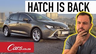 AllNew Toyota Corolla Hatch Review  The Hatch is Back [upl. by Etnod]