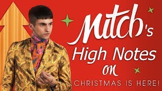 Mitch Grassis NEW HIGH NOTES on quotChristmas Is Herequot [upl. by Misab]