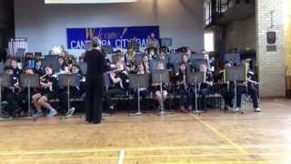 Canberra High School year 7 continuing band at Bandfest 2015  Serengeti Sunrise [upl. by Sewoll]