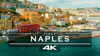 Naples  Napoli Italy 🇮🇹  by drone 4K [upl. by Elakram]