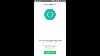 how to adjust date and time in whatsapp [upl. by Venable412]