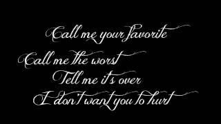 Call Me  Shinedown with lyrics [upl. by Saxon]