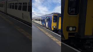 156496 arriving at Saltburn on the 14224 saltburn railway class train [upl. by Aretse]