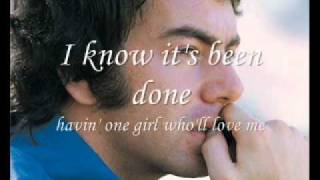 Neil Diamond  Solitary Man W Lyrics [upl. by Calv]