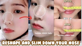 🌷 Top Nose exercises to slimmer amp more beautiful in 3 weeks 🌷 [upl. by Guinn]