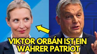 Alice Weidel Viktor Orban ist ein wahrer europäischer Patriot [upl. by Alusru]