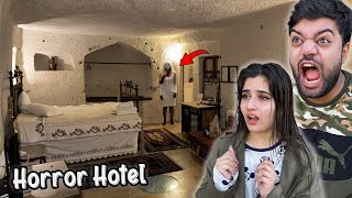 Living In A Haunted Horror Hotel For 24 Hours 😱 [upl. by Weinert]