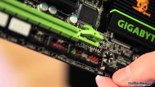 Gigabyte G1Sniper 3 Z77 Motherboard Review Unboxing amp Benchmarks [upl. by Auqinimod]