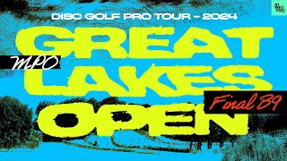 2024 Discraft Great Lakes Open  MPO FINALB9  Buhr Wysocki Heimburg Robinson  Jomez Disc Golf [upl. by Lewap]