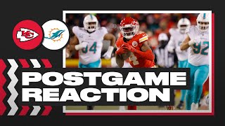 Kansas City Chiefs vs Miami Dolphins live postgame reactions [upl. by Lorenz]