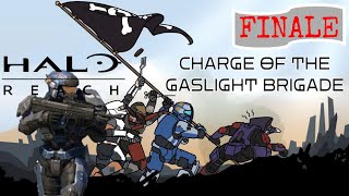 Halo Reach Charge of the Gaslight Brigade Finale  Spartans never die [upl. by Kacerek]