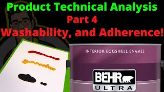 Behr Paint Review Part 4 PAINTampPRIMER IN ONE Behr Ultra Washability And Adherence in 2021 [upl. by Orabla]