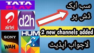 all channels on 1 dish📡  2 new channels added [upl. by Robbi]