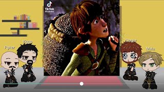 Httyd Rtte React To Hiccup  reaction video  No Part 2 [upl. by Lenci]