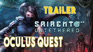 Oculus Quest  Sairento VR Untethered Trailer [upl. by Nikola935]