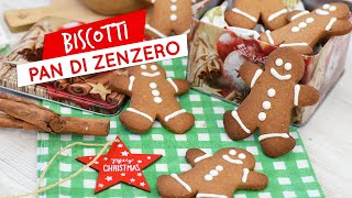 Biscotti Pan di zenzero gingerbread ricetta facile degli omini di pan di zenzero [upl. by Sorce448]