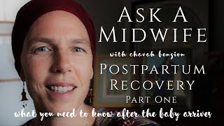 Ask A Midwife about Postpartum Recovery  part one  After the Babys Birth [upl. by Kyl970]