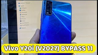 FRP Vivo Y20i V2027 2022 Bypass google account Android 11 [upl. by Richmound]